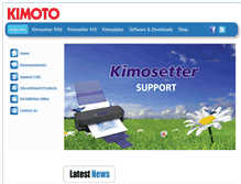 Tablet Screenshot of mykimosetter.com